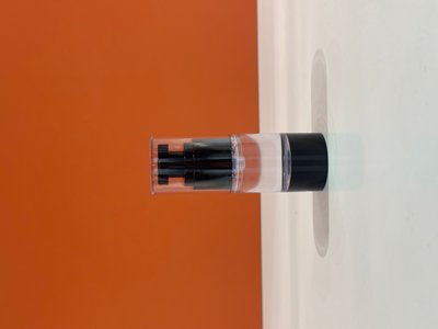 Вакуумний флакон диспенсер "Glo", чорний 15мл 15ml фото